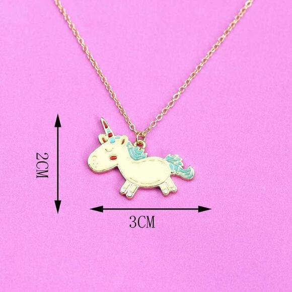 Unicorn Necklace Unicorn Jewelry - Picture 2 of 8